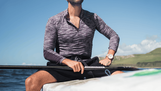 The White Cedar sustainable watch on open water