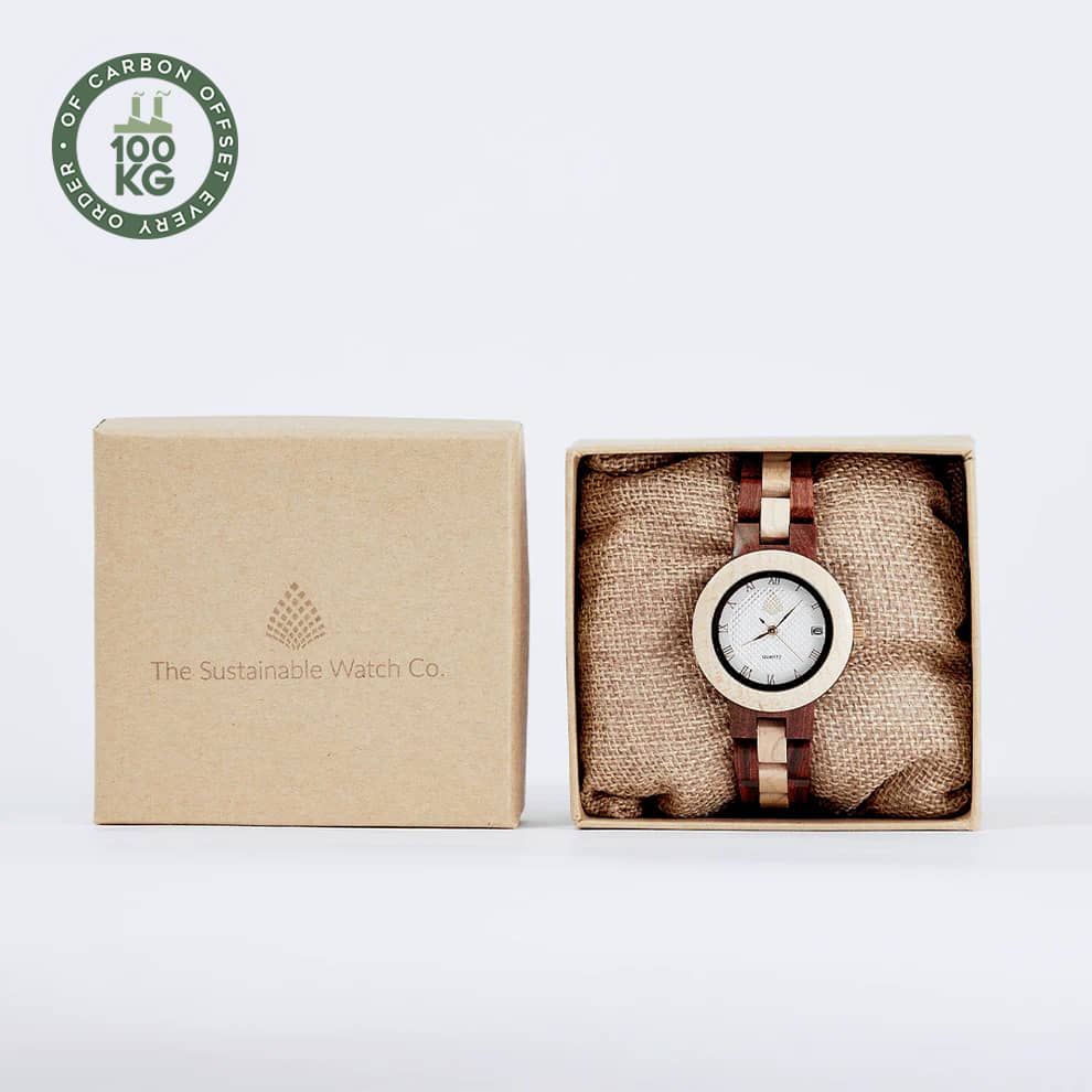 The Hazel: Wood Watch for Women - The Sustainable Watch Company