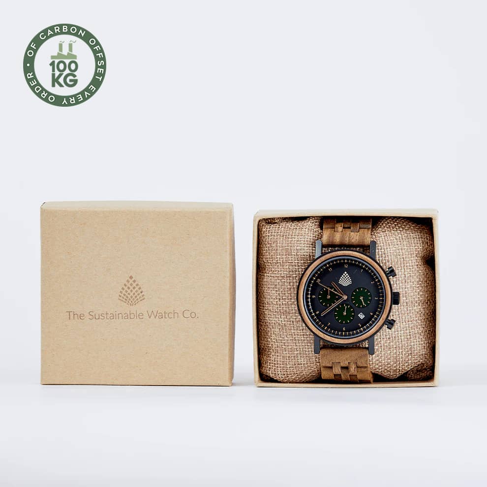 The Cedar: Wood Watch for Men - The Sustainable Watch Company