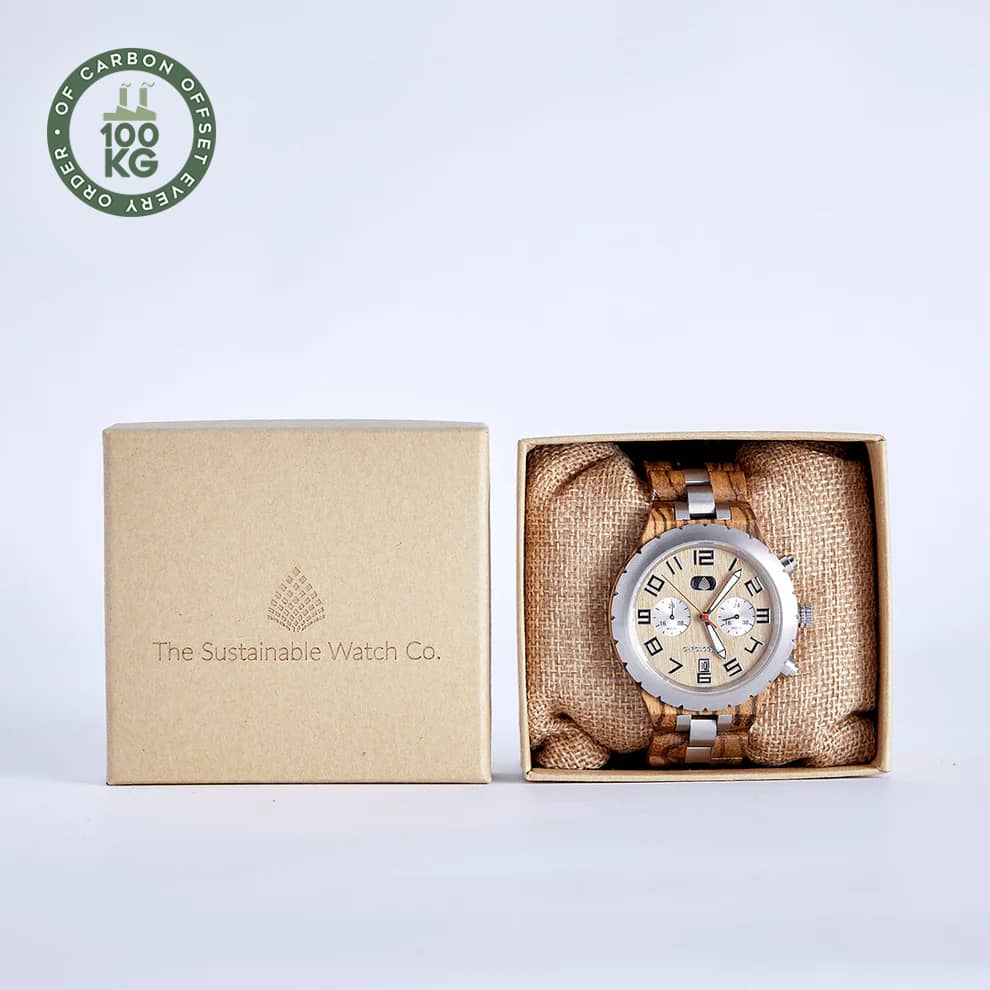 The Sandalwood: Wood Watch for Men - The Sustainable Watch Company