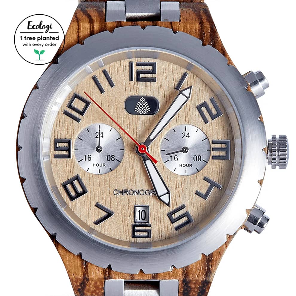 The Sandalwood: Wood Watch for Men - The Sustainable Watch Company