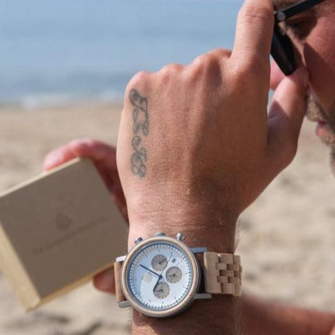 The White Cedar: Wood Watch for Men - The Sustainable Watch Company
