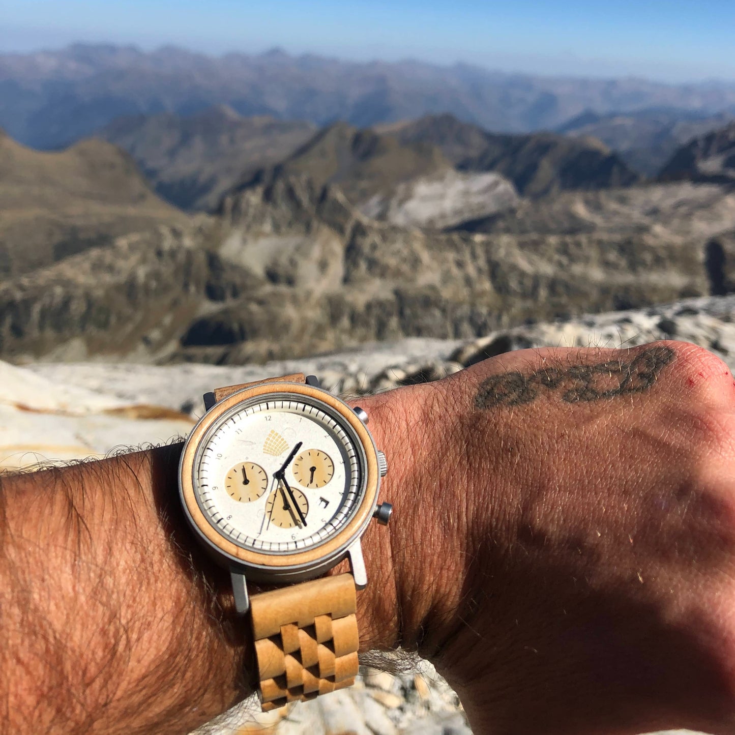 The White Cedar Chronograph watch for men