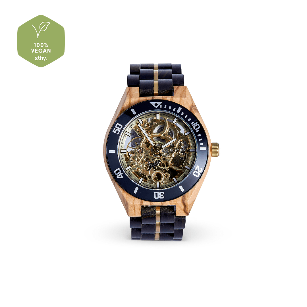 The Rosewood: Wood Watch for Men - The Sustainable Watch Company