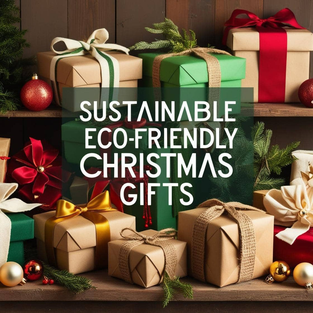sustainable accessories for Christmas 2024