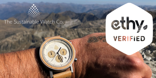 the sustainable watch company - natural wood wristwatch