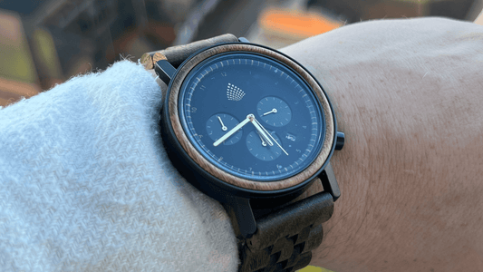 The Cedar sustainable wood watch