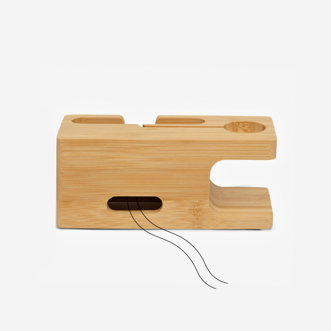 Bamboo Charging Station - The Sustainable Watch Company