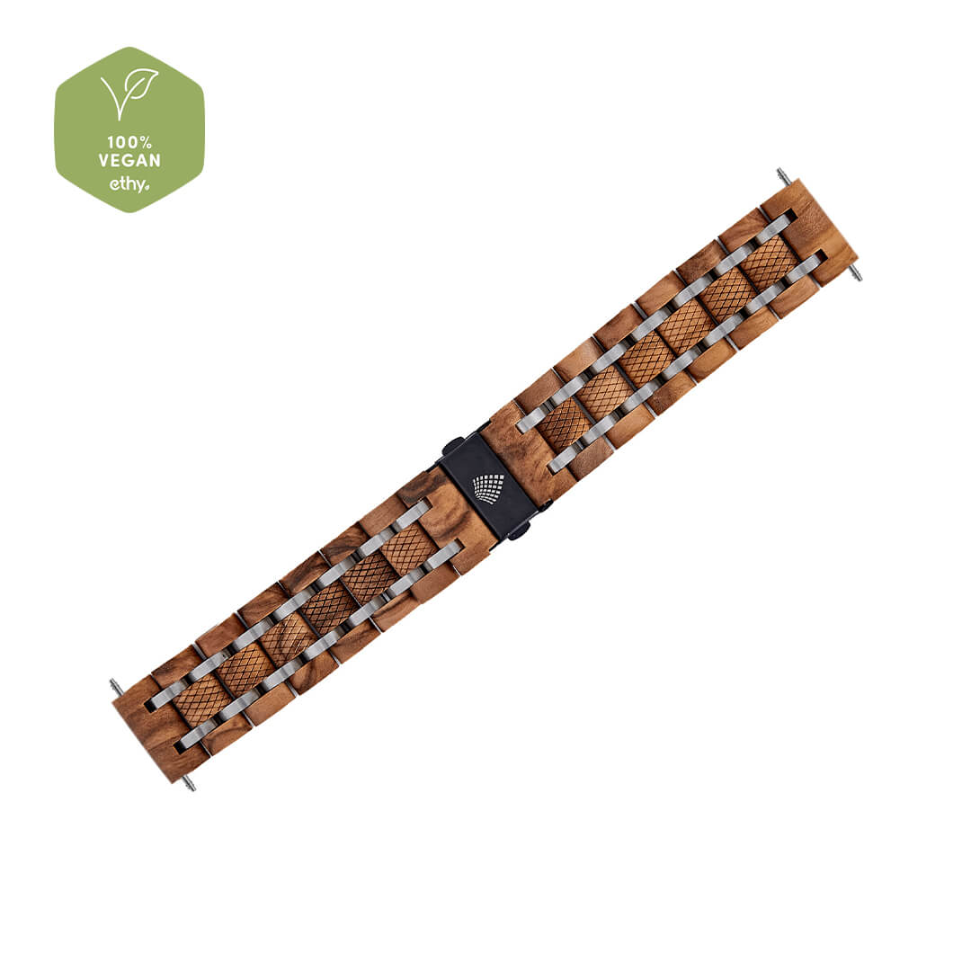 The Olive Watch Strap 22mm Lug - The Sustainable Watch Company