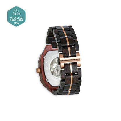The Mahogany: Wood Watch for Men - The Sustainable Watch Company