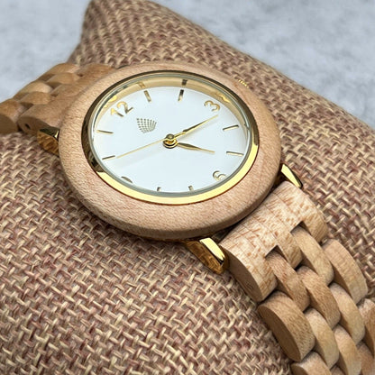 The Birch - handmade wood watch for women