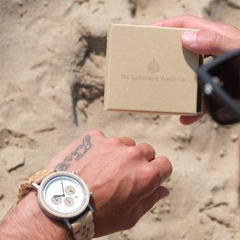 The White Cedar: Wood Watch for Men - The Sustainable Watch Company