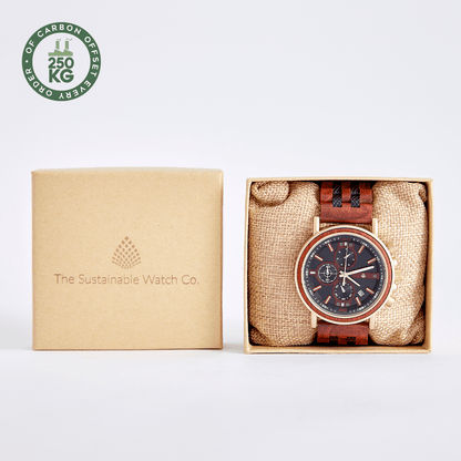 The Redwood: Wood Watch for Men - The Sustainable Watch Company