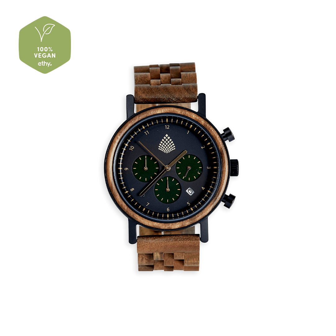 The Cedar: Wood Watch for Men - The Sustainable Watch Company