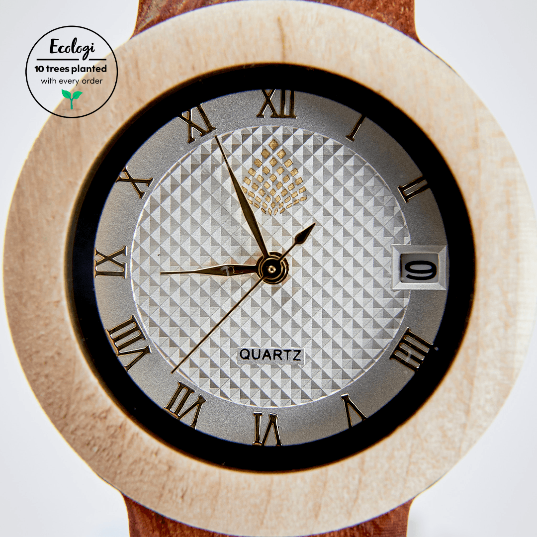 The Hazel: Wood Watch for Women - The Sustainable Watch Company