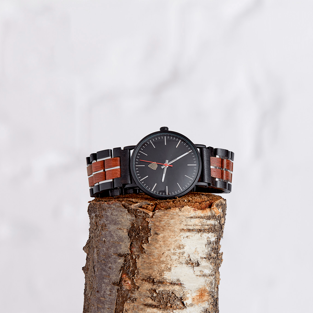 The Rowan: Wood Watch for Men - The Sustainable Watch Company