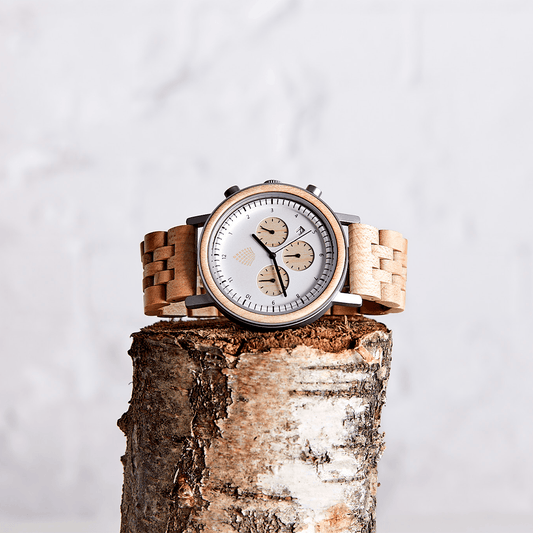 The White Cedar: Wood Watch for Men - The Sustainable Watch Company