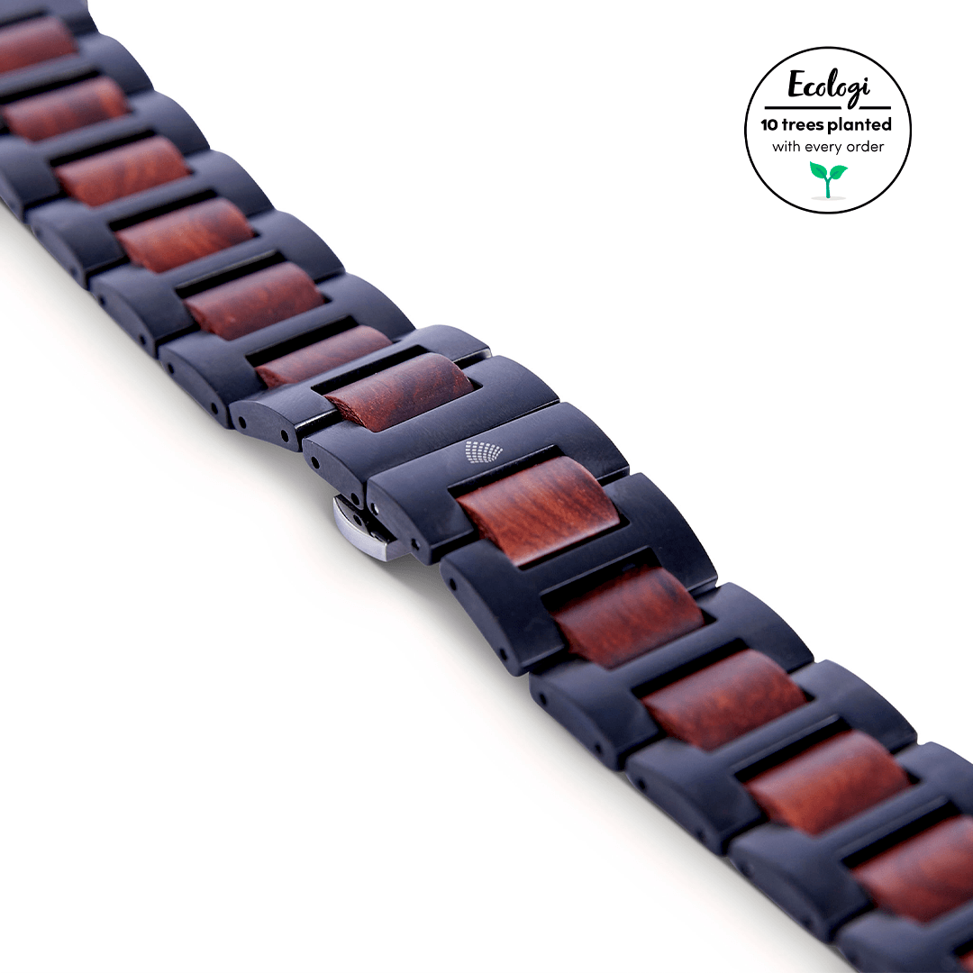 The Cherry Apple Watch Strap - The Sustainable Watch Company